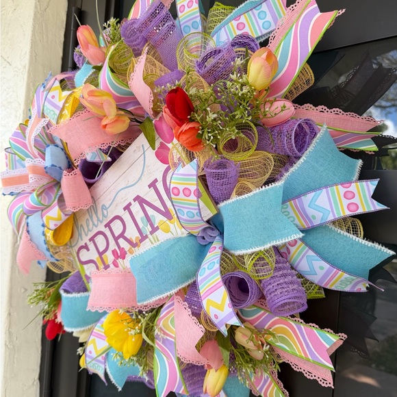 Hello Spring Wreath 🌷 - Picture 4 of 6